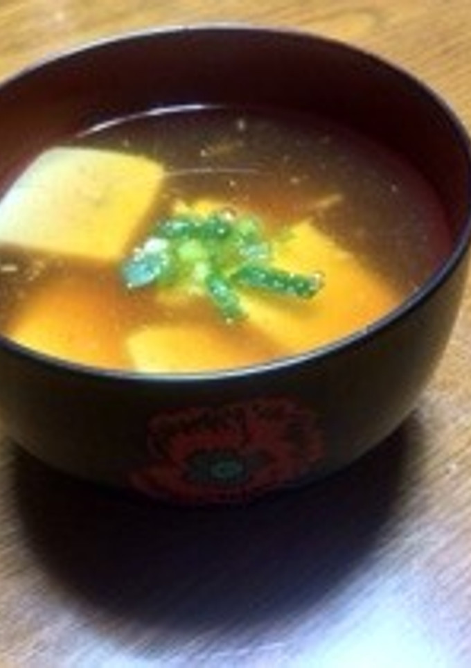 とろ〜り豆腐の生姜風味すまし汁♪-レシピのメイン写真