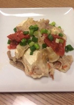 豚バラトマトウフ-レシピのメイン写真