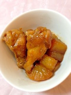 鶏手羽肉と大根のこってり煮-レシピのメイン写真