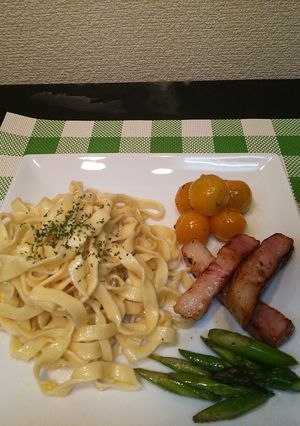 【松橋】簡単！節約おうちで手打ち生パスタ-レシピのメイン写真