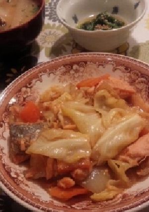 鮭のチャンチャン焼き-レシピのメイン写真