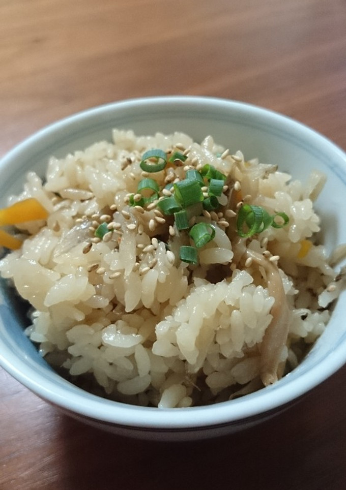 ごぼうの炊き込みご飯。-レシピのメイン写真