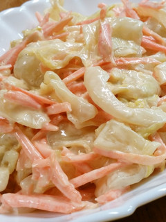 キャベツ☆人参の味噌マヨサラダ-レシピのメイン写真