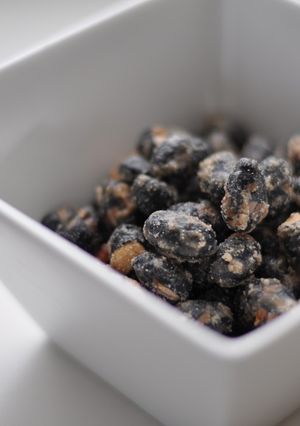黒いお豆の 蜜ごろも❤-レシピのメイン写真
