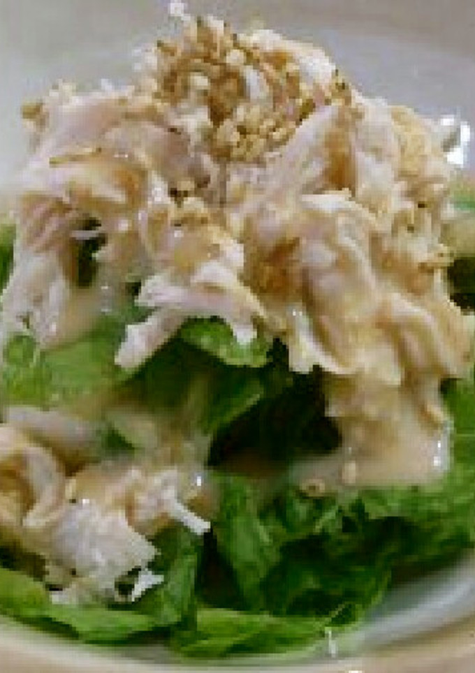 我が家の『ささみ豆腐サラダ♪棒々鶏風?』-レシピのメイン写真