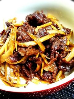 牛肉とごぼうのしぐれ煮~蜂蜜でヘルシーに-レシピのメイン写真