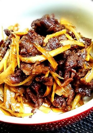 牛肉とごぼうのしぐれ煮~蜂蜜でヘルシーに-レシピのメイン写真