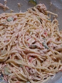 美味しいスパサラ-レシピのメイン写真
