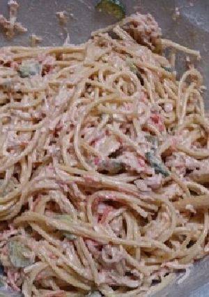 美味しいスパサラ-レシピのメイン写真