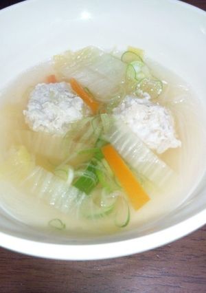 給食定番★肉団子スープ-レシピのメイン写真