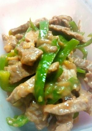 −1 青椒肉絲-レシピのメイン写真