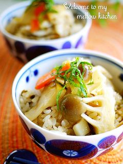 ツナ塩昆布de炊き込み筍ご飯-レシピのメイン写真