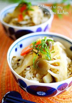 ツナ塩昆布de炊き込み筍ご飯-レシピのメイン写真