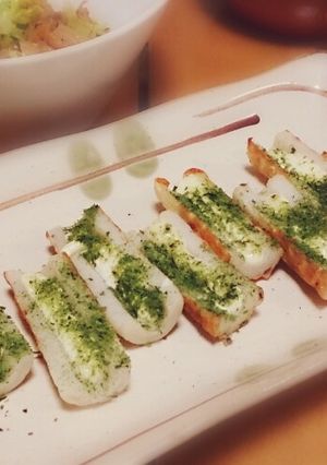 ちくわのマヨ磯辺焼き。-レシピのメイン写真