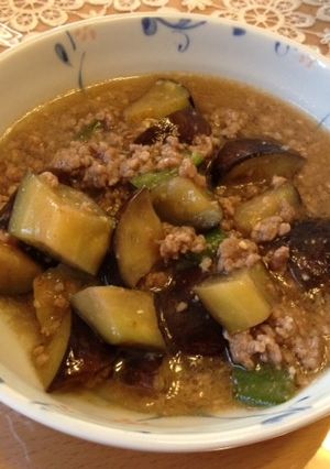とっても簡単♪あっという間に麻婆茄子！-レシピのメイン写真