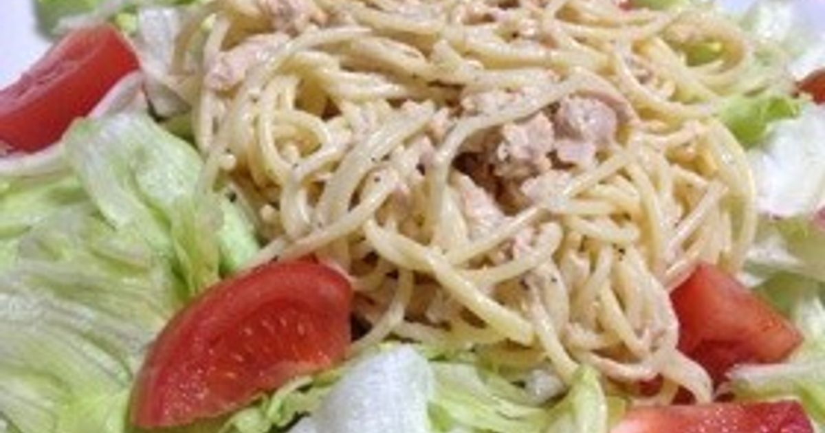 簡単美味しい☆ツナマヨのサラスパ by 路地裏の13日 【クックパッド