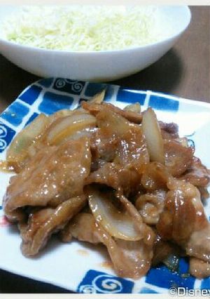 薄切り肉でボリューム生姜焼き-レシピのメイン写真