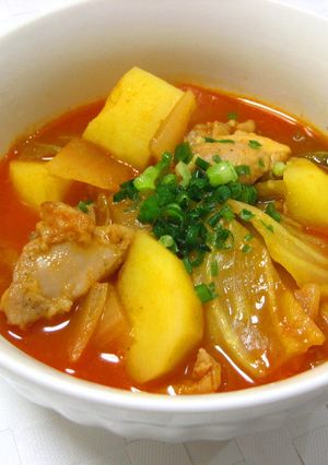 新じゃがと鶏肉のトマト煮込み☆-レシピのメイン写真