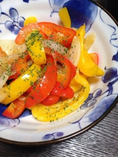 簡単!パプリカのホットマリネ-レシピのメイン写真