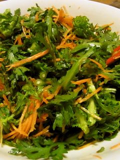 春菊サラダ-レシピのメイン写真