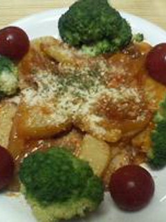 ポテトのミートソース炒め-レシピのメイン写真