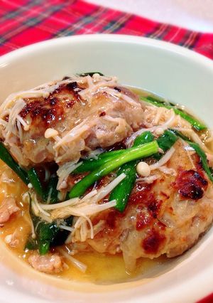 血液さらさら!新玉バーグの中華あんかけ-レシピのメイン写真