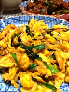 簡単すぎるニラ玉( ¨̮ )♡-レシピのメイン写真