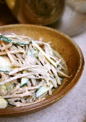 ご飯に合うごぼうサラダ-レシピのメイン写真