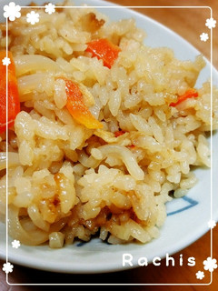 カニ缶で簡単炊き込みご飯♪-レシピのメイン写真