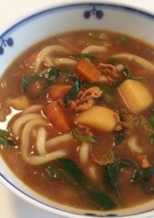 カレーリメイクといえば♡カレーうどん-レシピのメイン写真