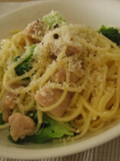鶏肉とブロッコリーのパスタ-レシピのメイン写真
