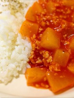 ごはんと一緒に♪大根のトマトソース煮-レシピのメイン写真