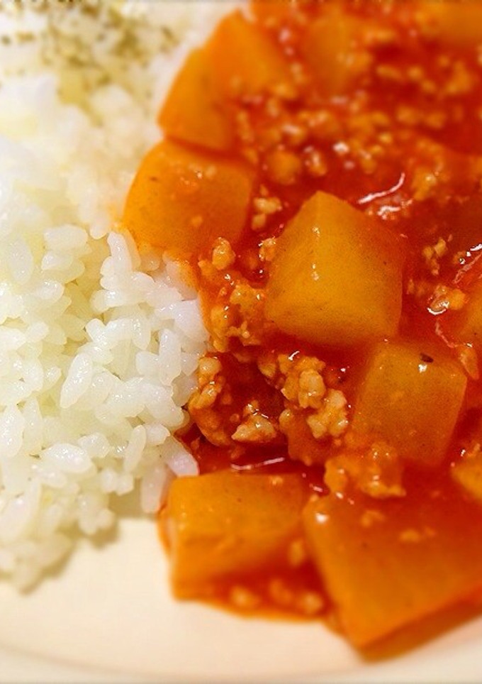 ごはんと一緒に♪大根のトマトソース煮-レシピのメイン写真