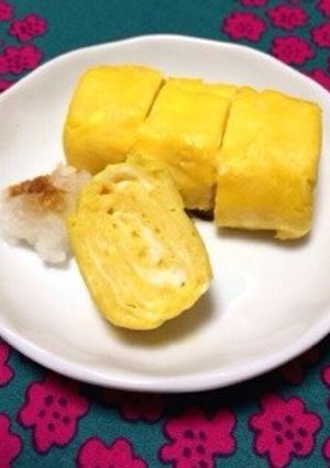 お弁当に♡キレイな黄色のたまご焼き☻-レシピのメイン写真