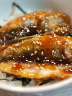いわしの蒲焼き丼-レシピのメイン写真