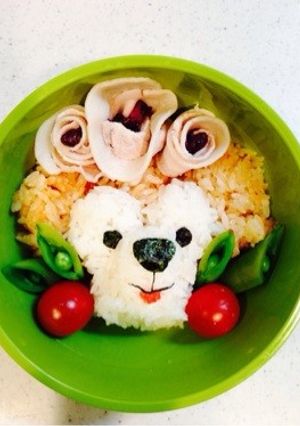 ダッフィー弁当-レシピのメイン写真