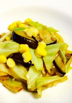 【10分】アンチョビガーリックな野菜炒め-レシピのメイン写真
