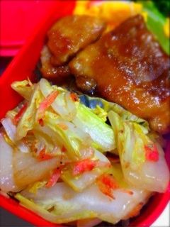 お弁当に★白菜と桜エビのニンニク醤油炒め-レシピのメイン写真