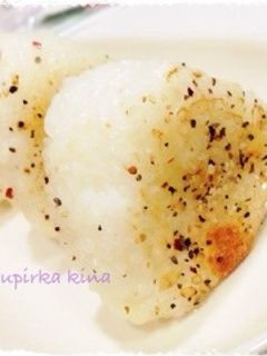 スパイシーチーズ焼きおにぎり-レシピのメイン写真