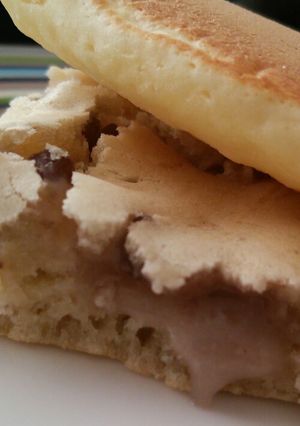 ぜんざいリメイク!!パンケーキ-レシピのメイン写真