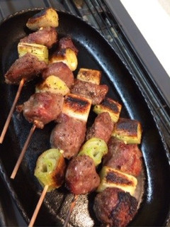 豚カシラでネギま-レシピのメイン写真