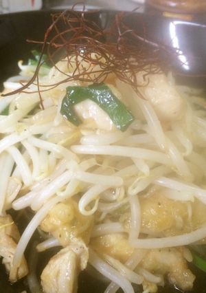 ☆もやしと鶏肉のいためもの☆-レシピのメイン写真