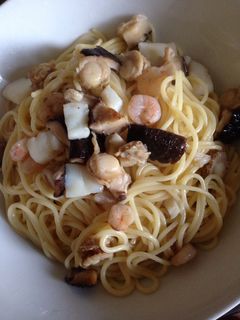簡単 シーフード和風パスタ-レシピのメイン写真