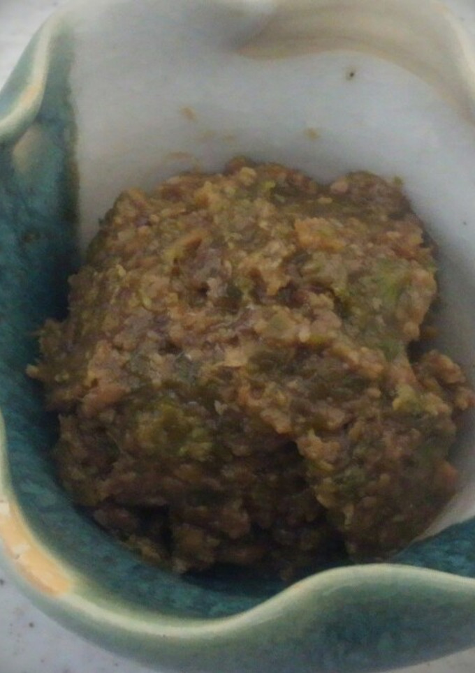 ふきのとうの肉味噌-レシピのメイン写真