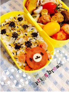 キャラ弁☆クマさん-レシピのメイン写真