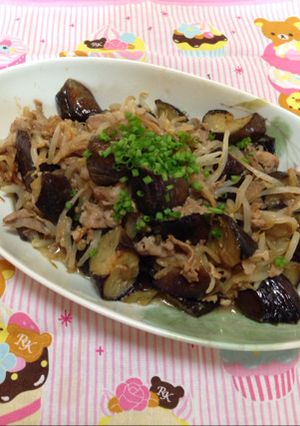 茄子大量消費！茄子の豚味噌炒め-レシピのメイン写真