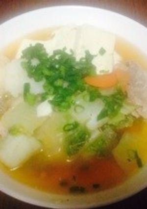 豚肉と野菜のあっさりおつゆ-レシピのメイン写真