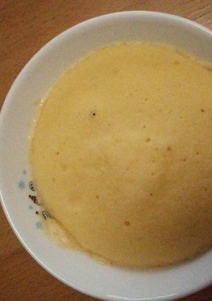 レンジで蒸しパン風-レシピのメイン写真