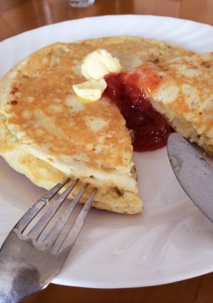 ■混るだけ☆バナナヨーグルトパンケーキ■-レシピのメイン写真