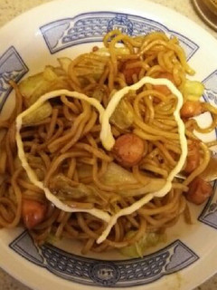 男前焼きそばd(^-^)-レシピのメイン写真